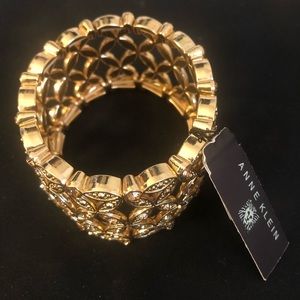 Costume jewelry bracelet cuff